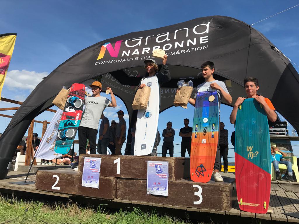 France 2018, GKA Junior World Cup, Podium