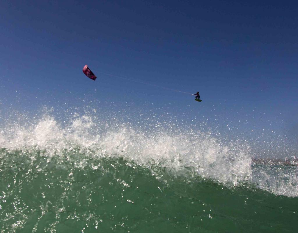 Langebaan - Kite loops, South Africa, Q3, Photo by: Devin Kuh