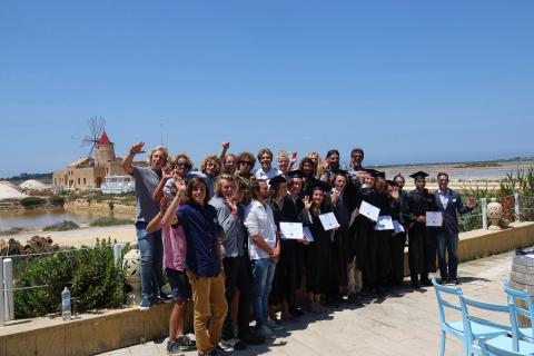 WCKA crew at 2018 graduation